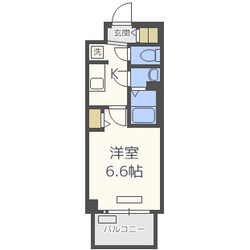 ファステート大阪城東グリッジの物件間取画像